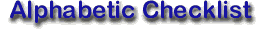 Alphabetic checklist