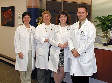 Dr. Chris Sindt, Trudy Grout, Dr. Sara Butterworth and Dr. Brian Kirschling 