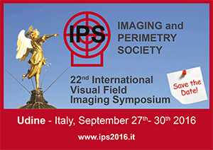 Save the Date. 22nd International Visual Field Imaging Symposium. Udine Italy, Dept 27-30, 2016