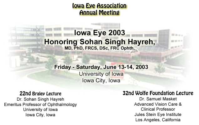Iowa Eye Association Annual Meeting