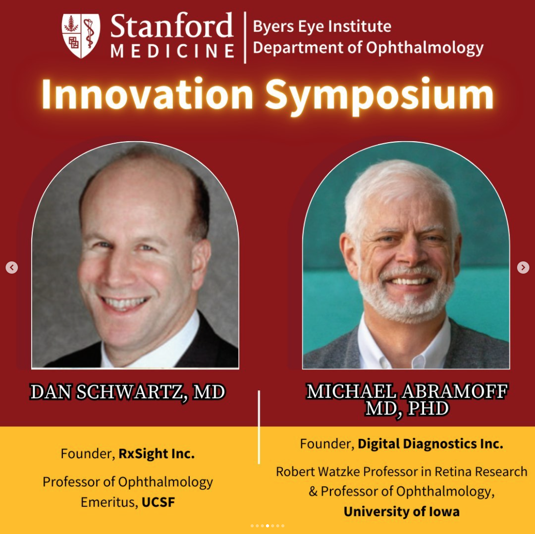 Michael Abramoff is an invited speaker at Byers Eye Innovation Symposium