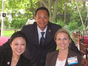 left to right, Dr. Hiong, Dr. Doan, Dr. Rogers