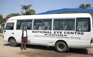 National Eye Centre bus